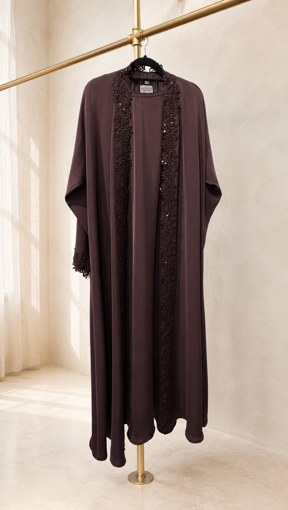 Crystal Lace Abaya