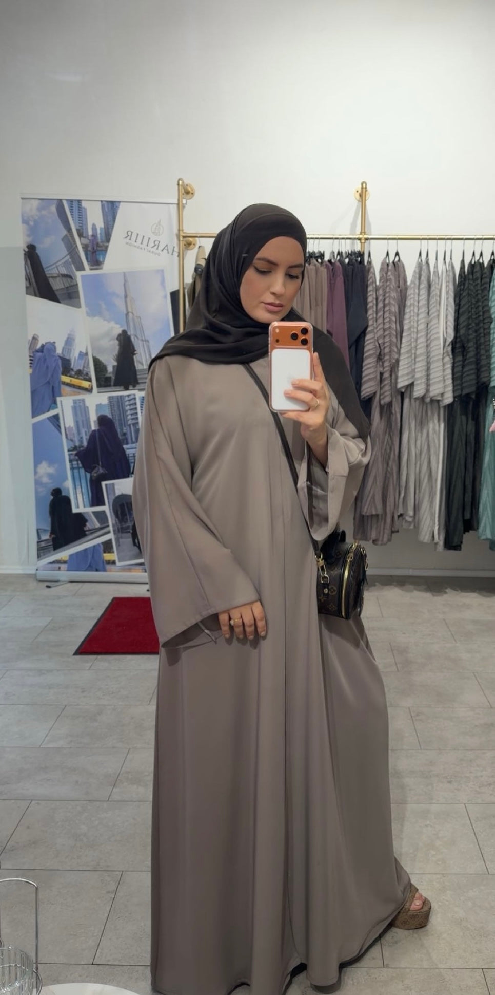 Abaya Set I Taupe