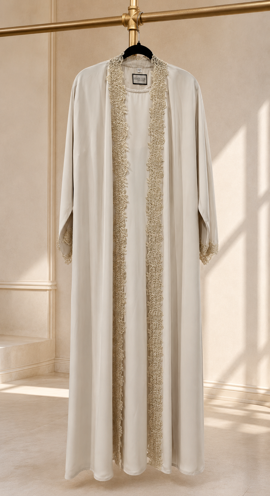 Crystal Lace Abaya